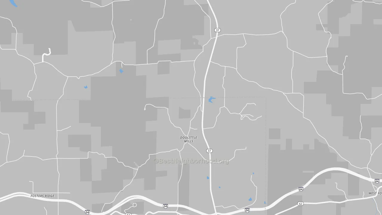 Transit Grade map of Doolittle Mills, IN