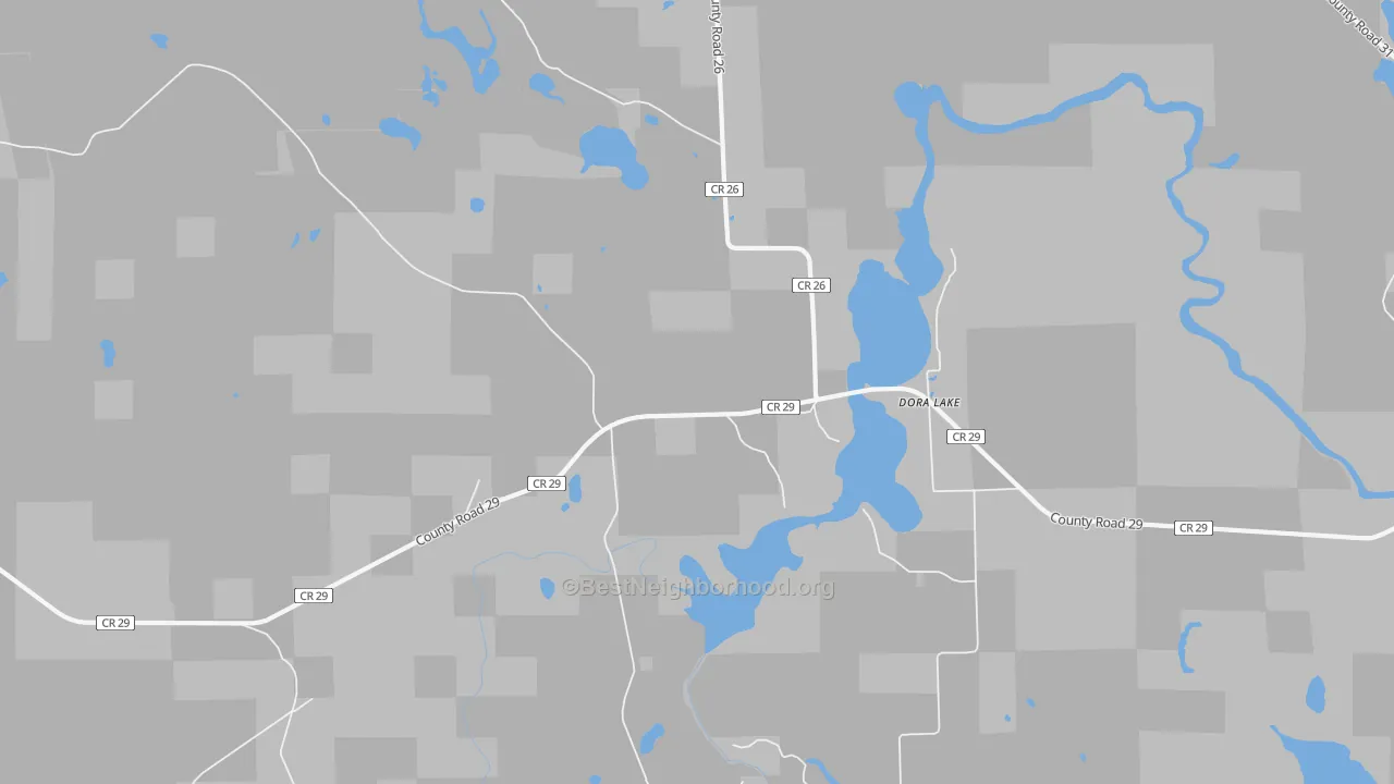 Transit Grade map of Dora Lake, MN