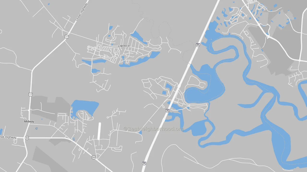 Transit Grade map of Dorchester, GA