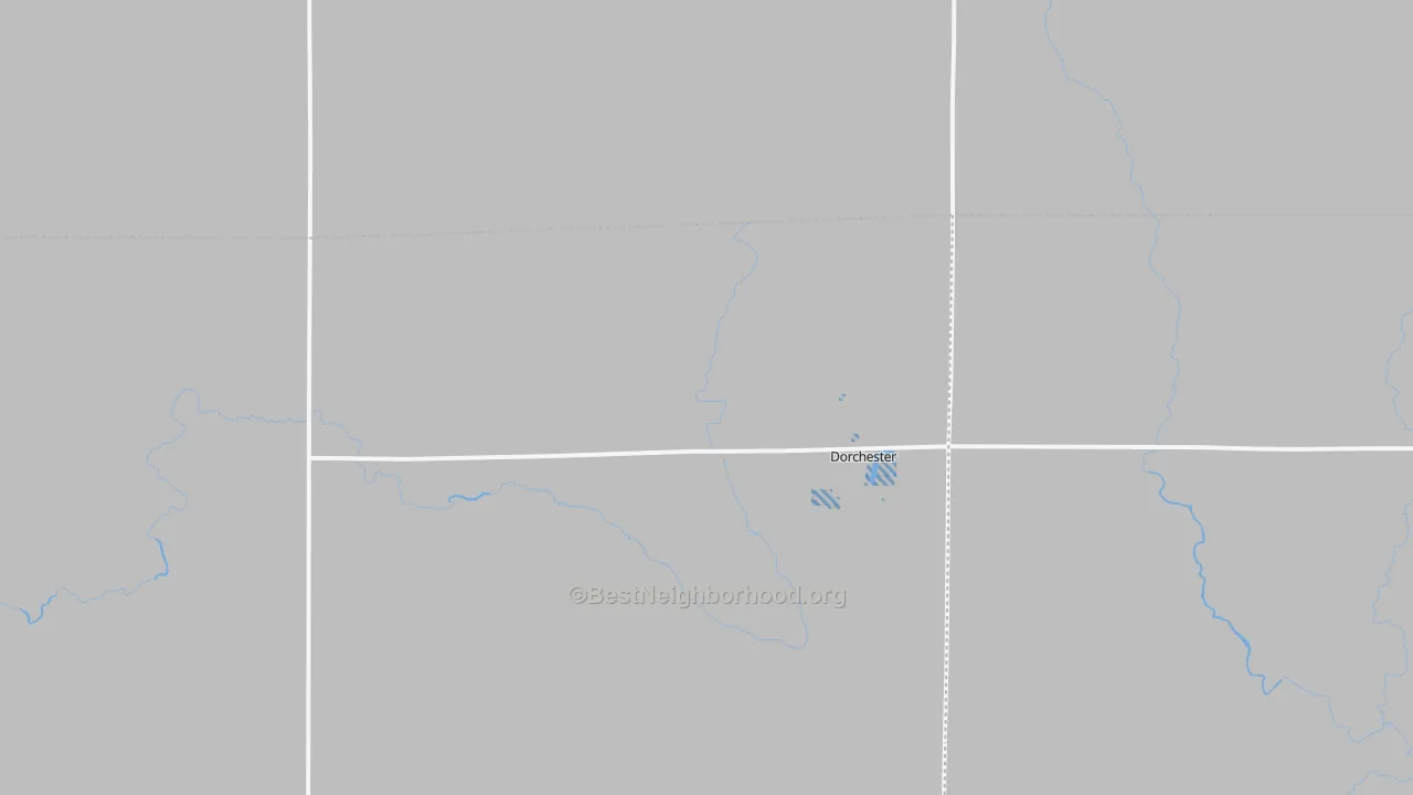 Transit Grade map of Dorchester, WI