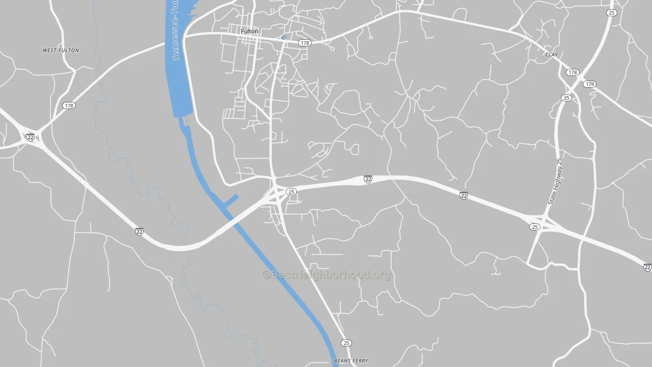 Transit Grade map of Dorsey, MS