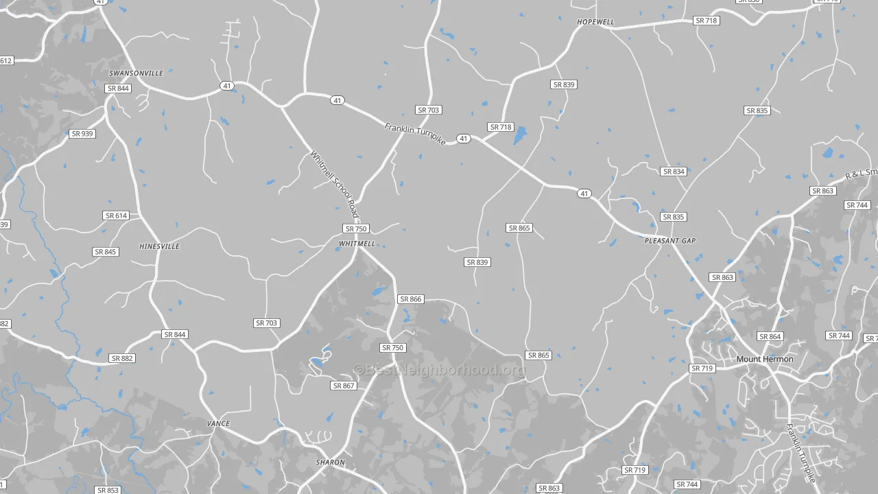 Transit Grade map of Dry Fork, VA