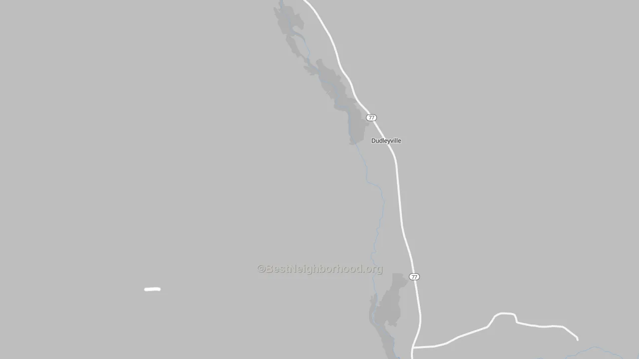 Transit Grade map of Dudleyville, AZ