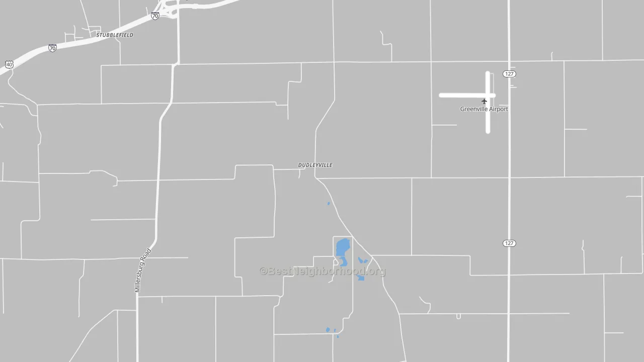 Transit Grade map of Dudleyville, IL