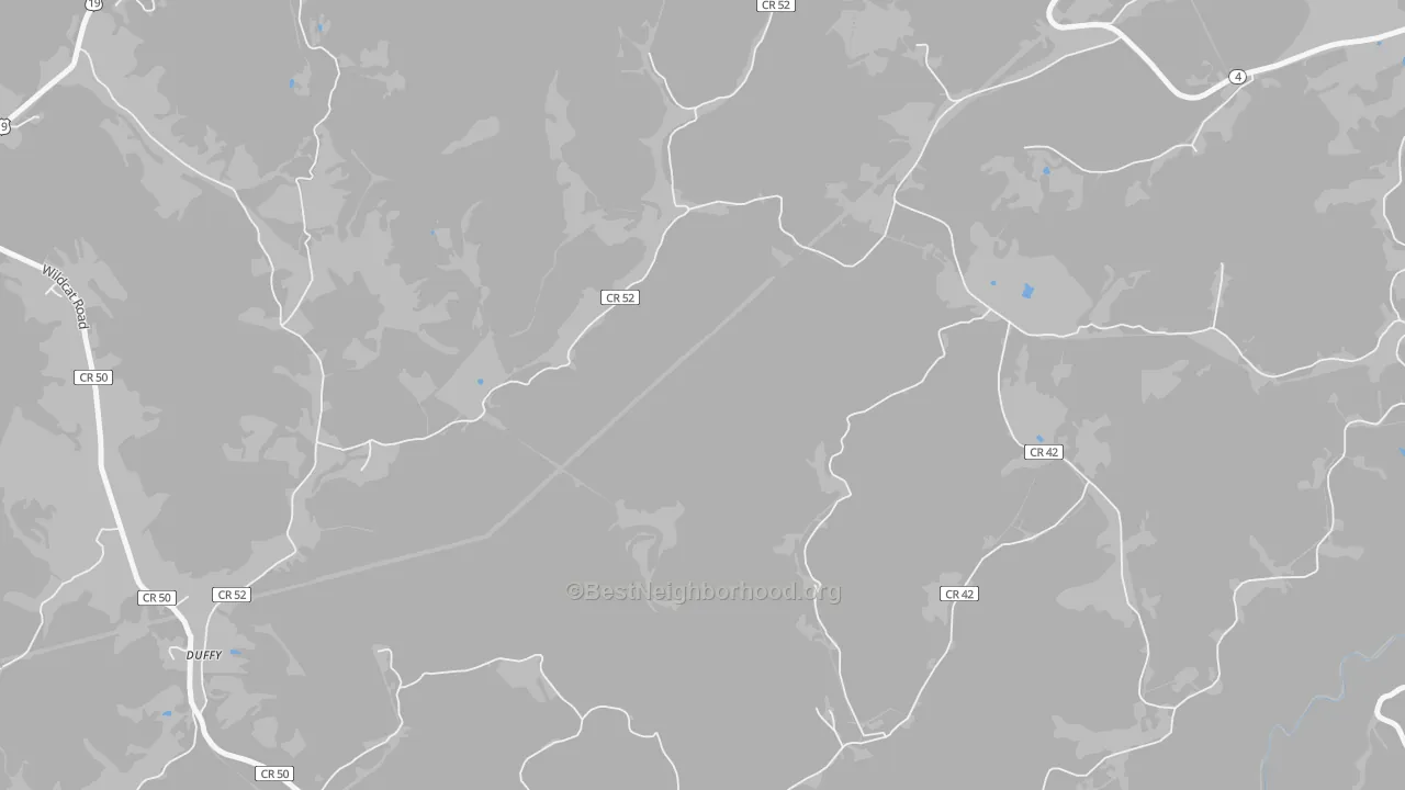 Transit Grade map of Duffy, WV