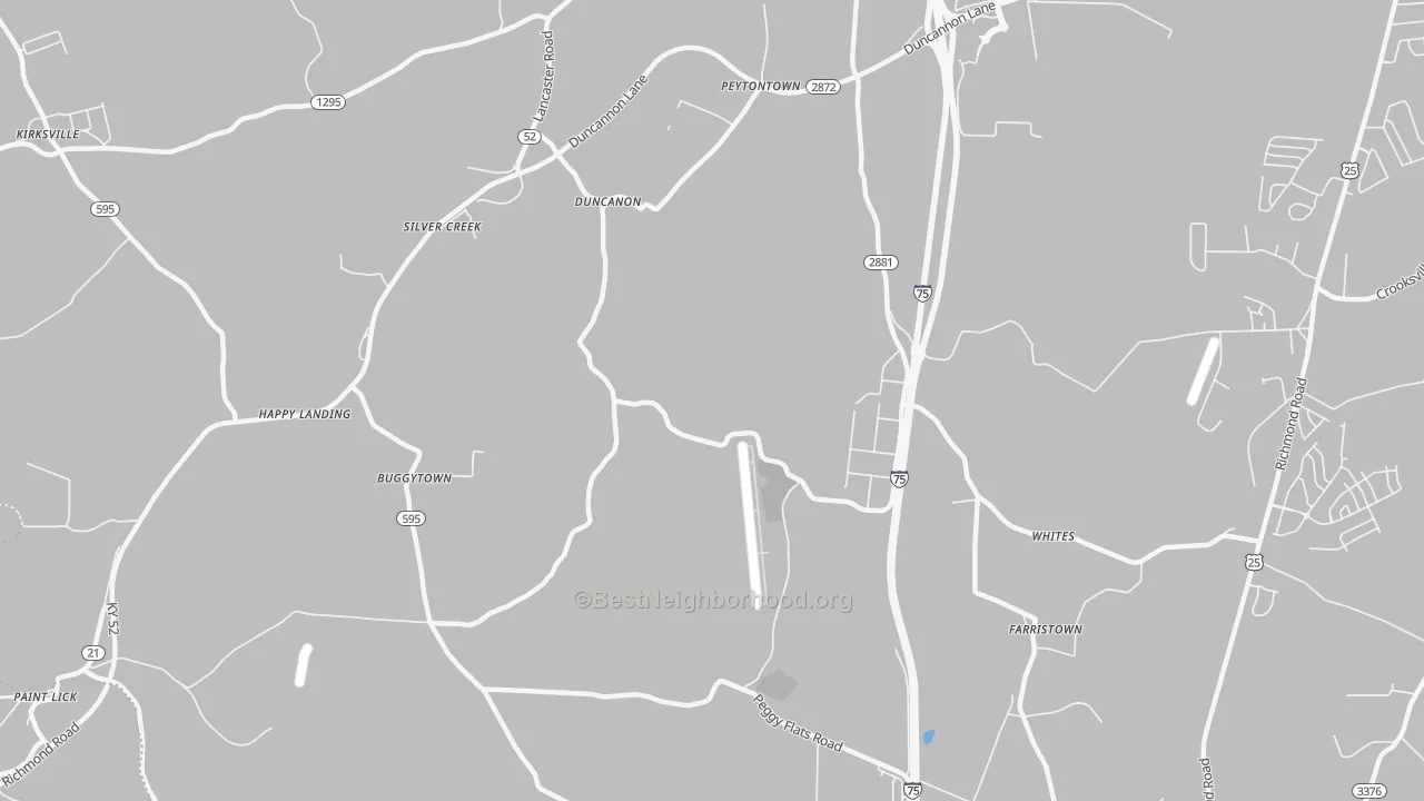 Transit Grade map of Duncanon, KY
