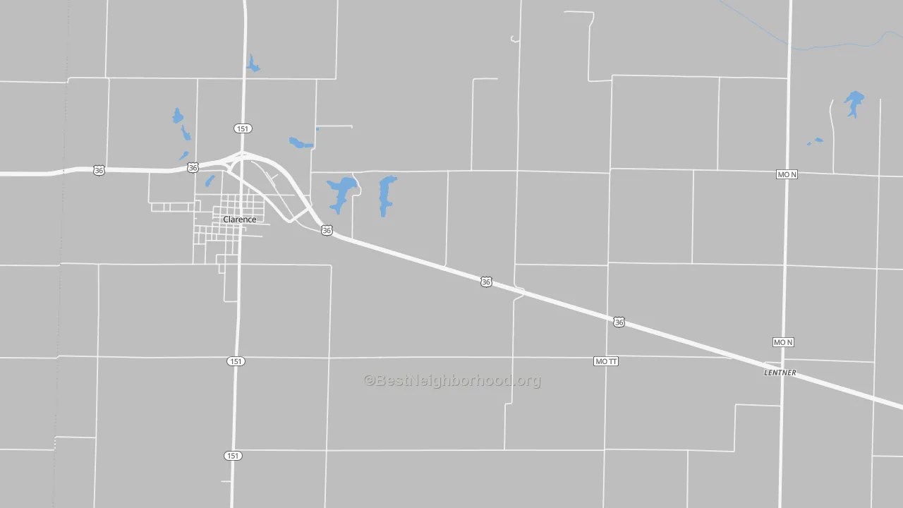 Transit Grade map of Duncans Bridge, MO