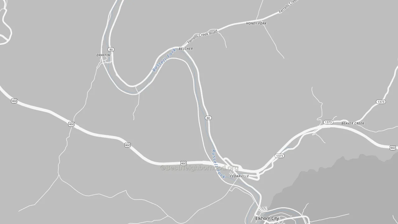 Transit Grade map of Dunleary, KY