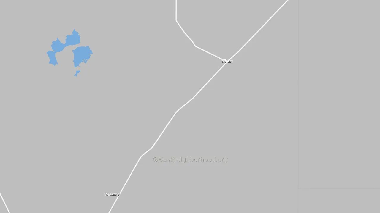 Transit Grade map of Duran, NM
