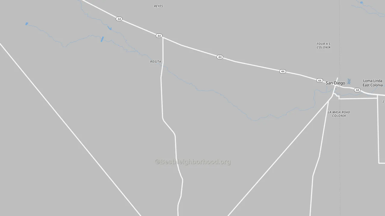 Transit Grade map of Duval County, TX