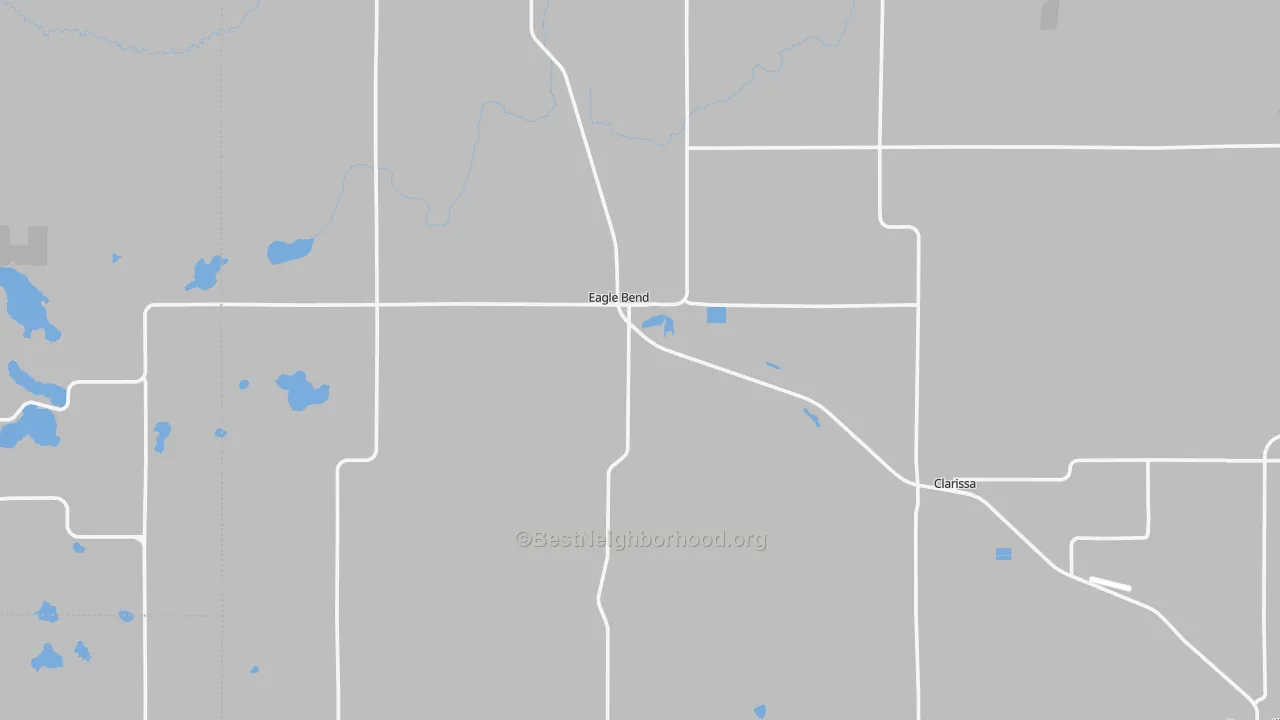 Transit Grade map of Eagle Bend, MN