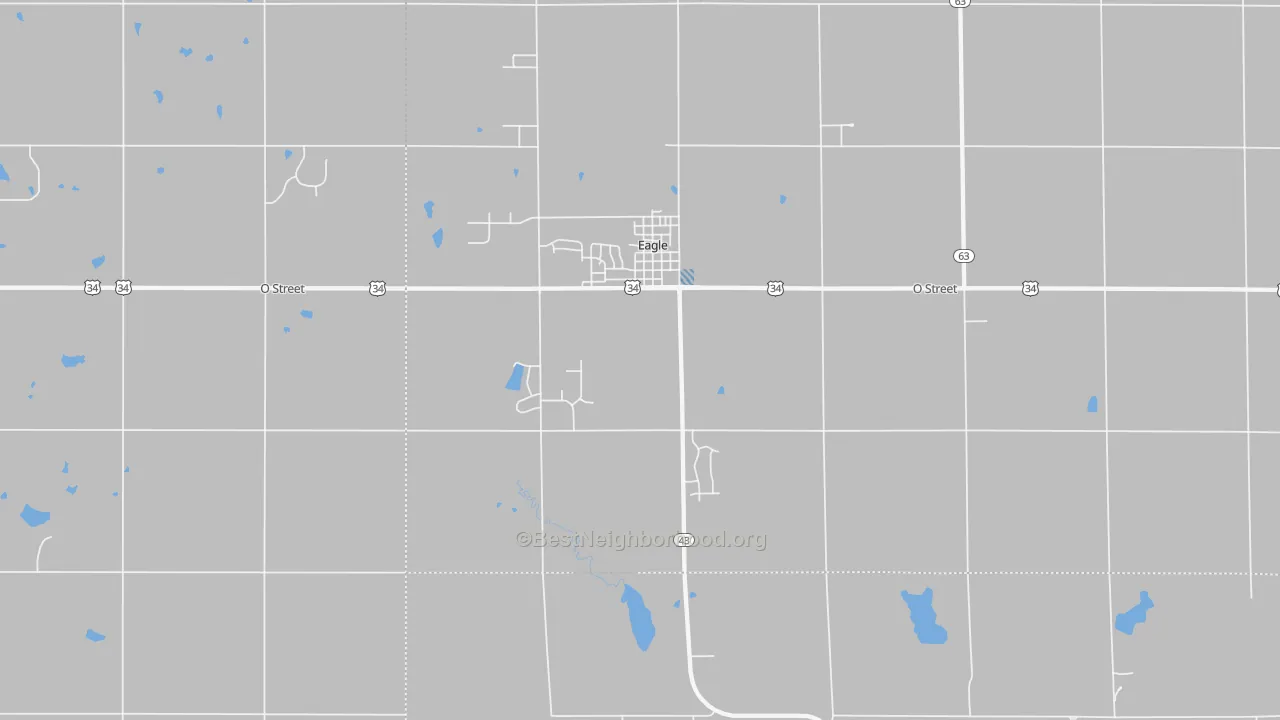 Transit Grade map of Eagle, NE