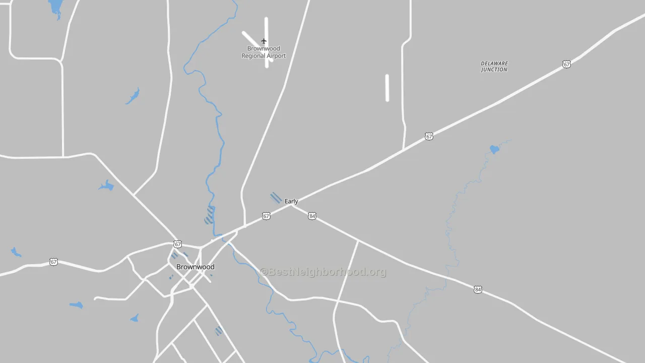 Transit Grade map of Early, TX