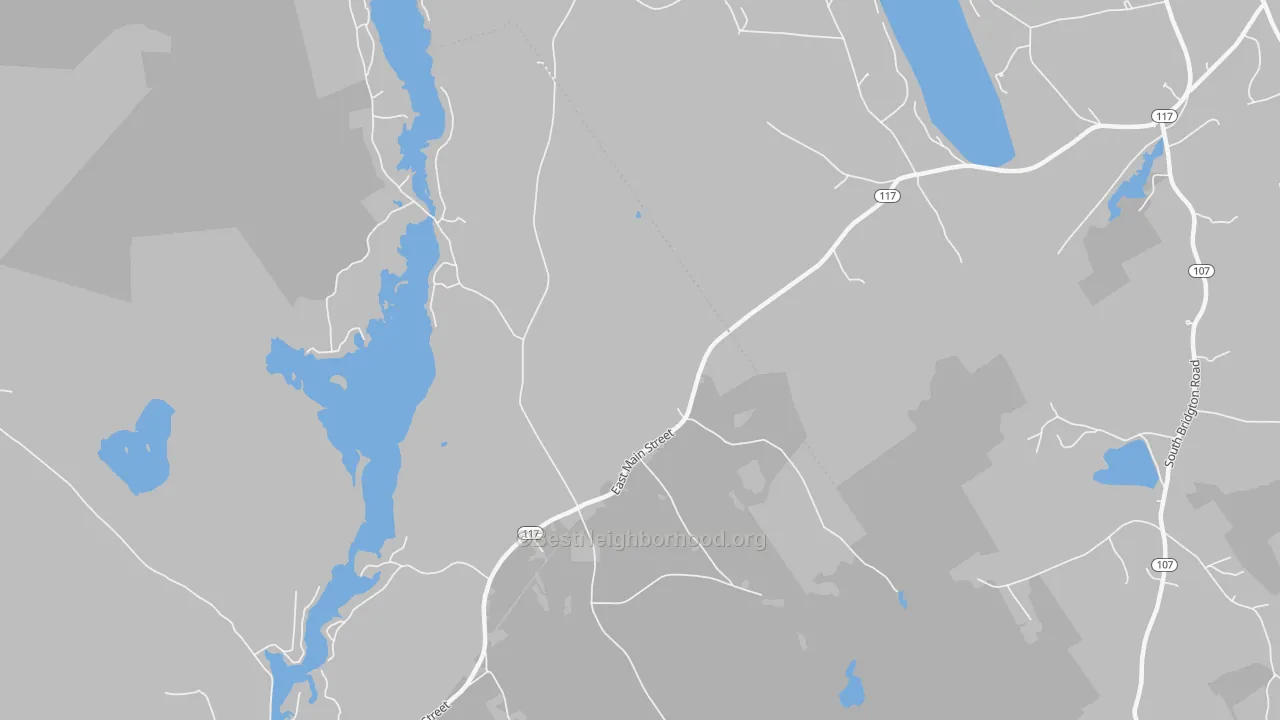 Transit Grade map of East Denmark, ME