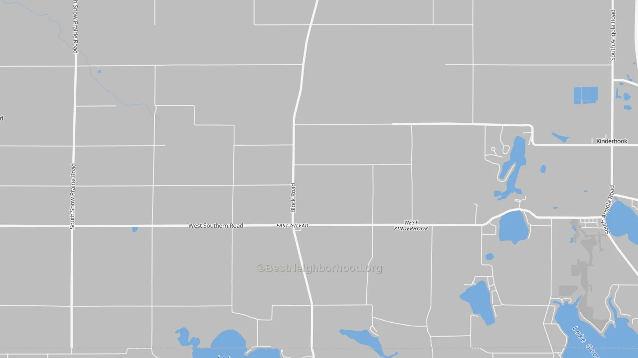 Transit Grade map of East Gilead, MI