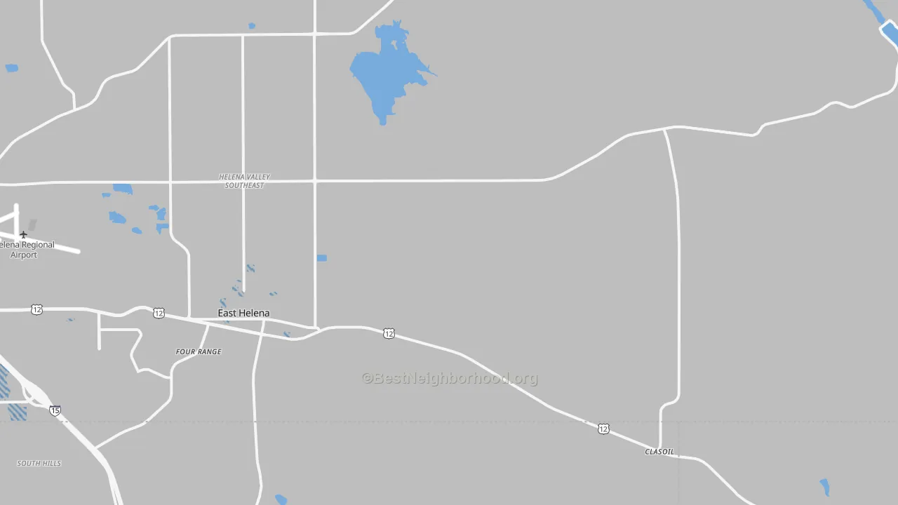 Transit Grade map of East Helena, MT