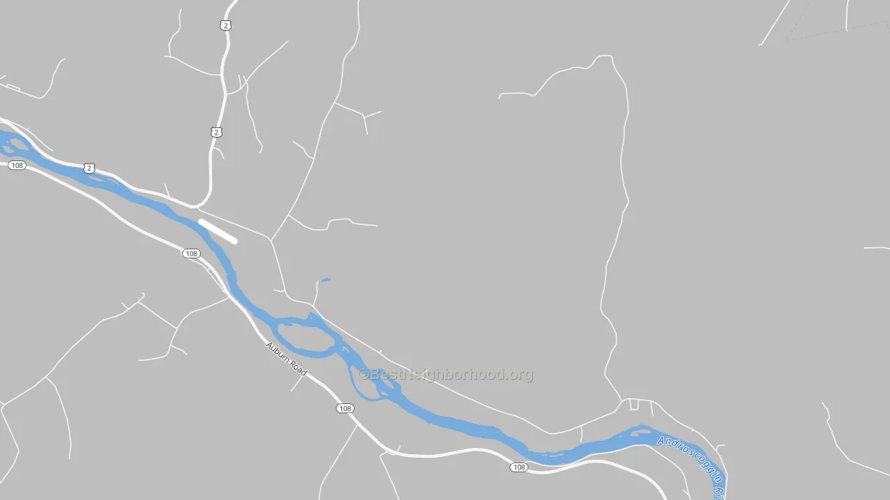 Transit Grade map of East Peru, ME