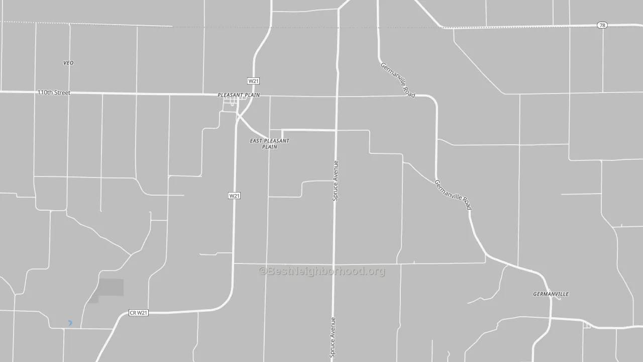 Transit Grade map of East Pleasant Plain, IA