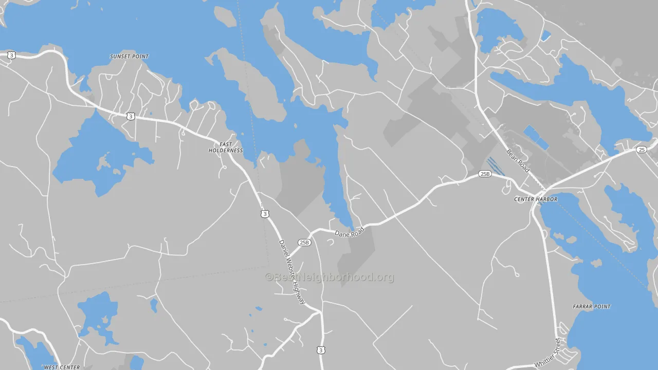 Transit Grade map of East Sandwich, NH