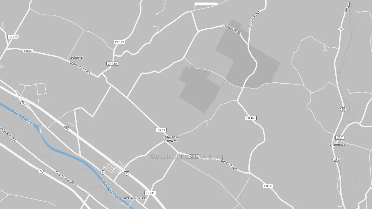 Transit Grade map of East Schuyler, NY