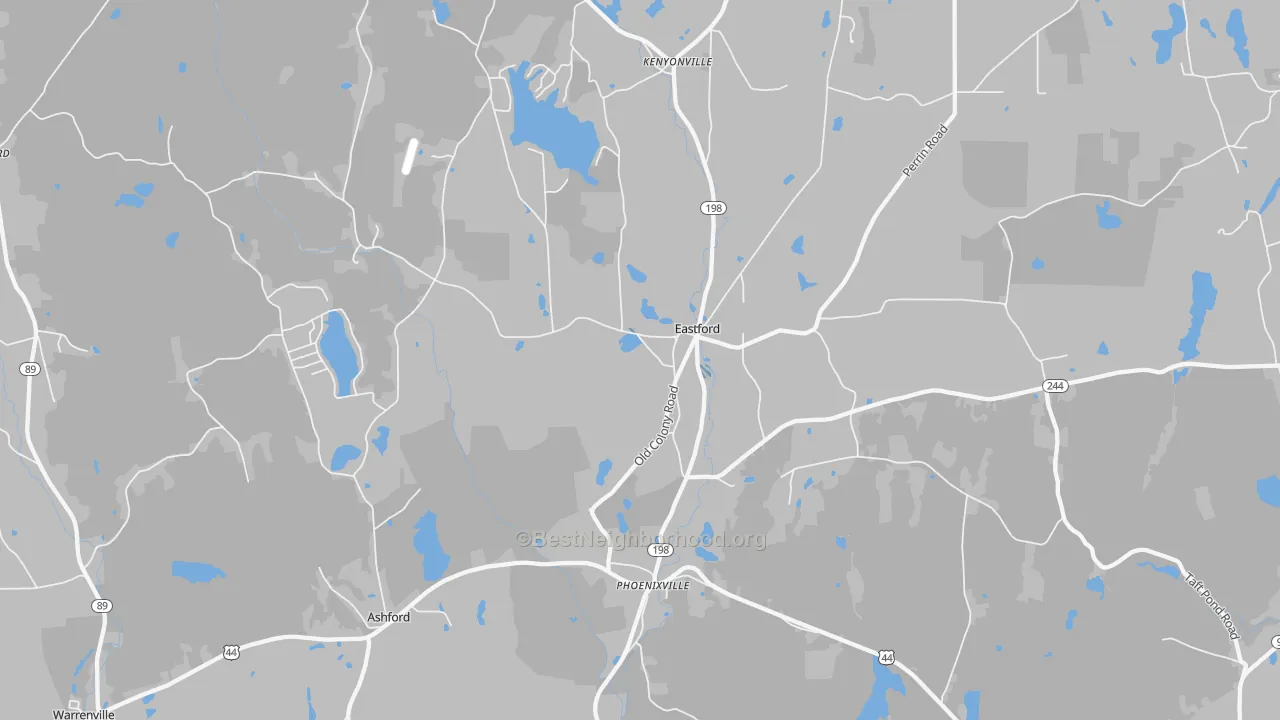 Transit Grade map of Eastford, CT