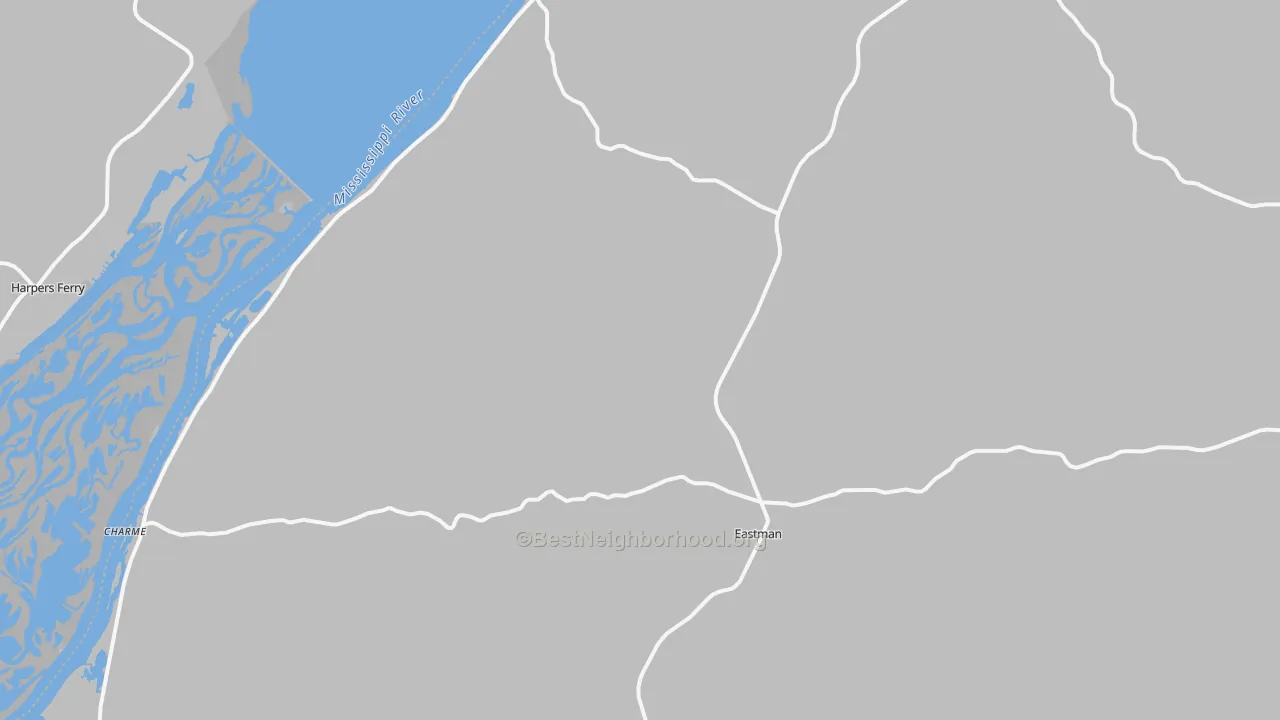 Transit Grade map of Eastman, WI