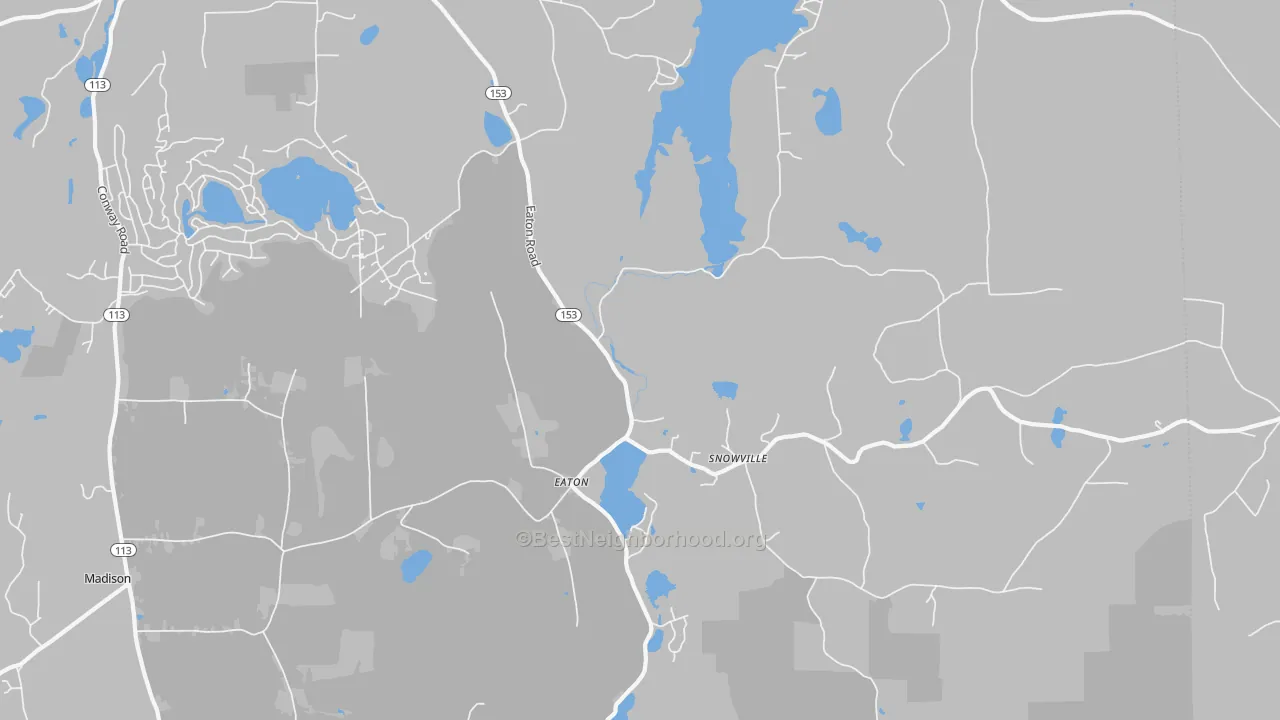 Transit Grade map of Eaton Center, NH