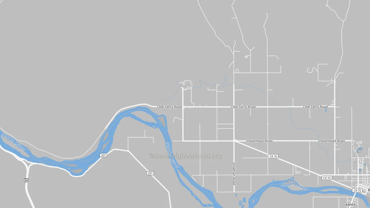 Transit Grade map of Eaton, ID