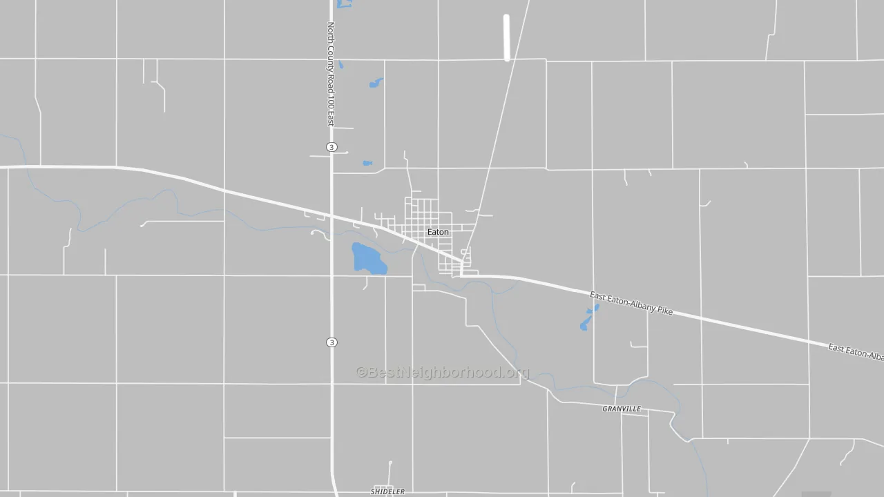 Transit Grade map of Eaton, IN