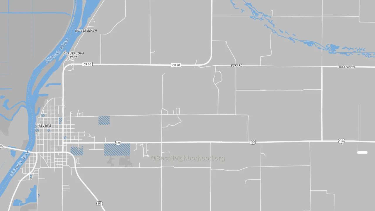 Transit Grade map of Eckard, IL