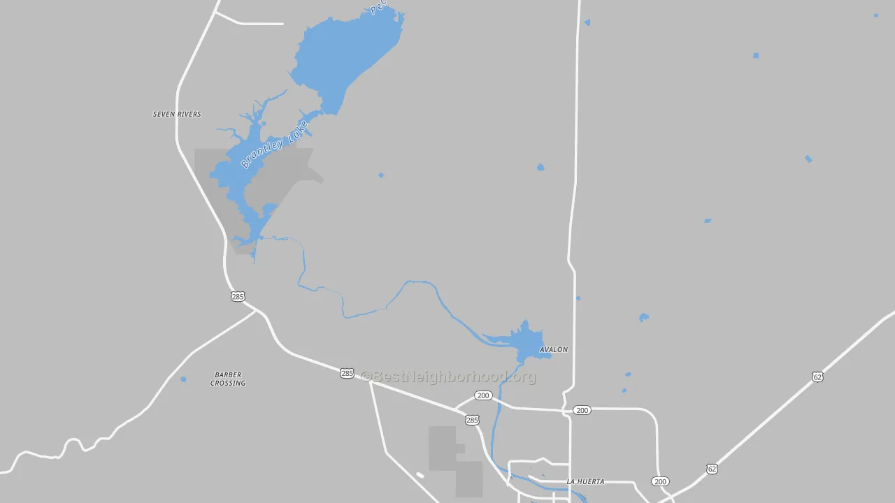 Transit Grade map of Eddy County, NM