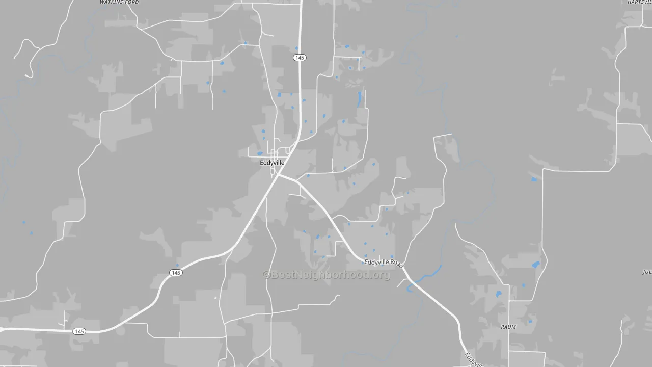 Transit Grade map of Eddyville, IL