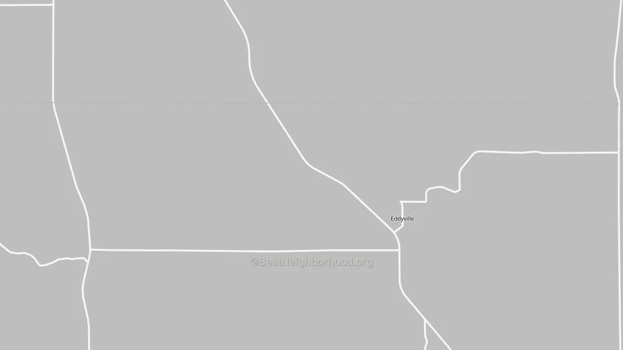 Transit Grade map of Eddyville, NE