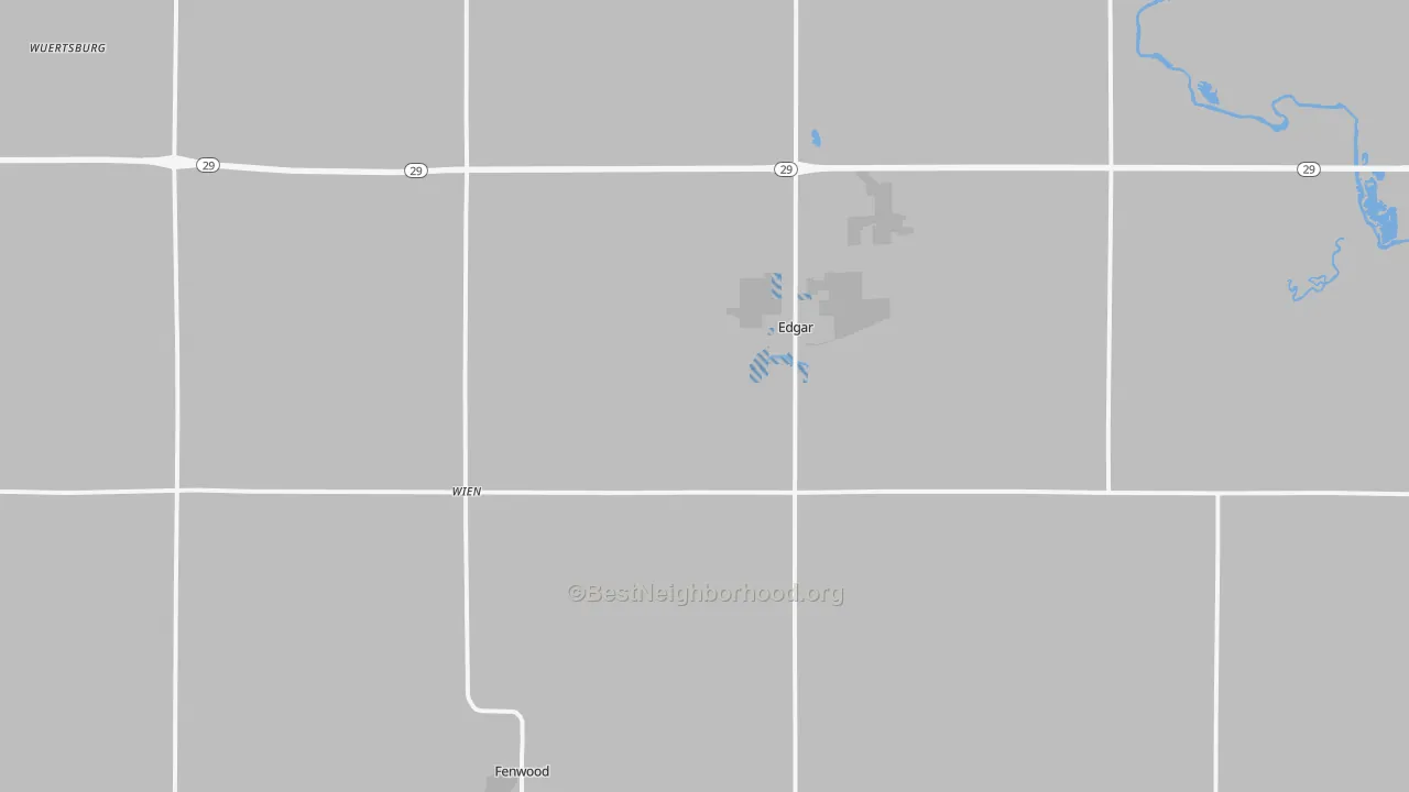 Transit Grade map of Edgar, WI