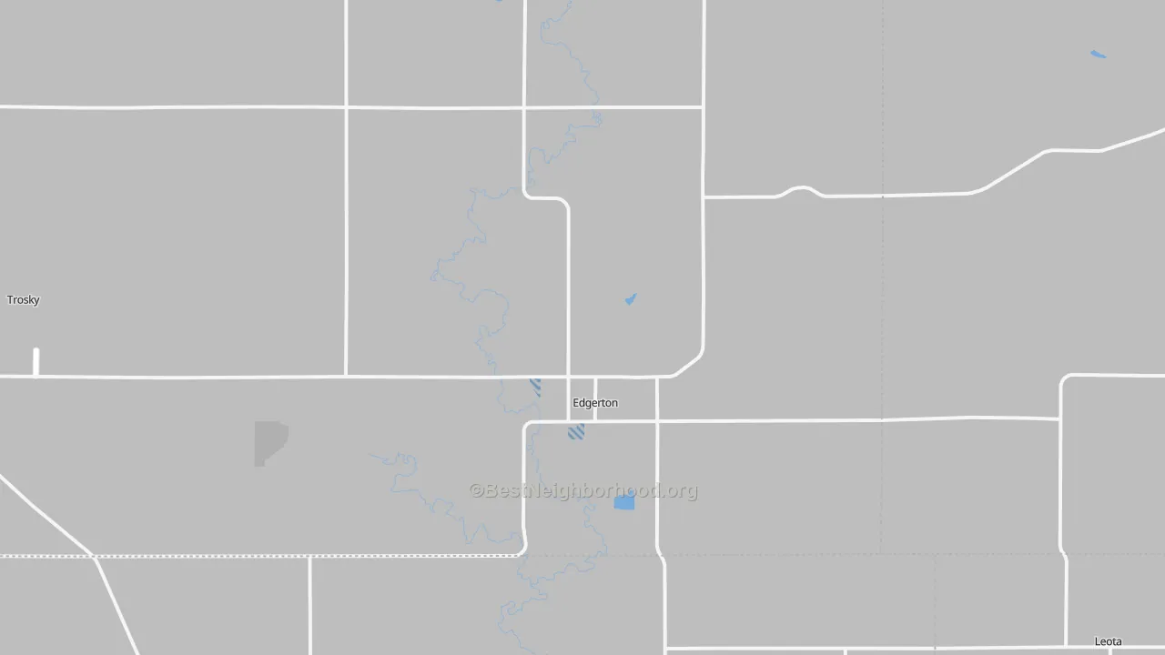 Transit Grade map of Edgerton, MN