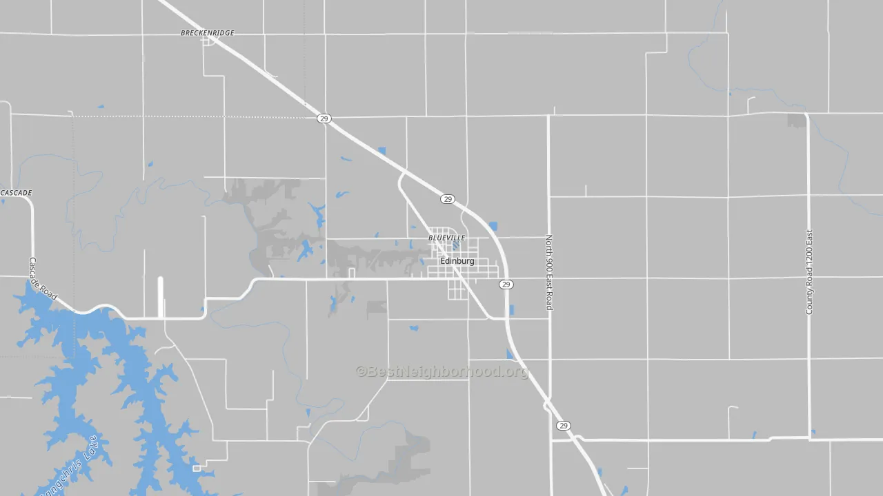 Transit Grade map of Edinburg, IL