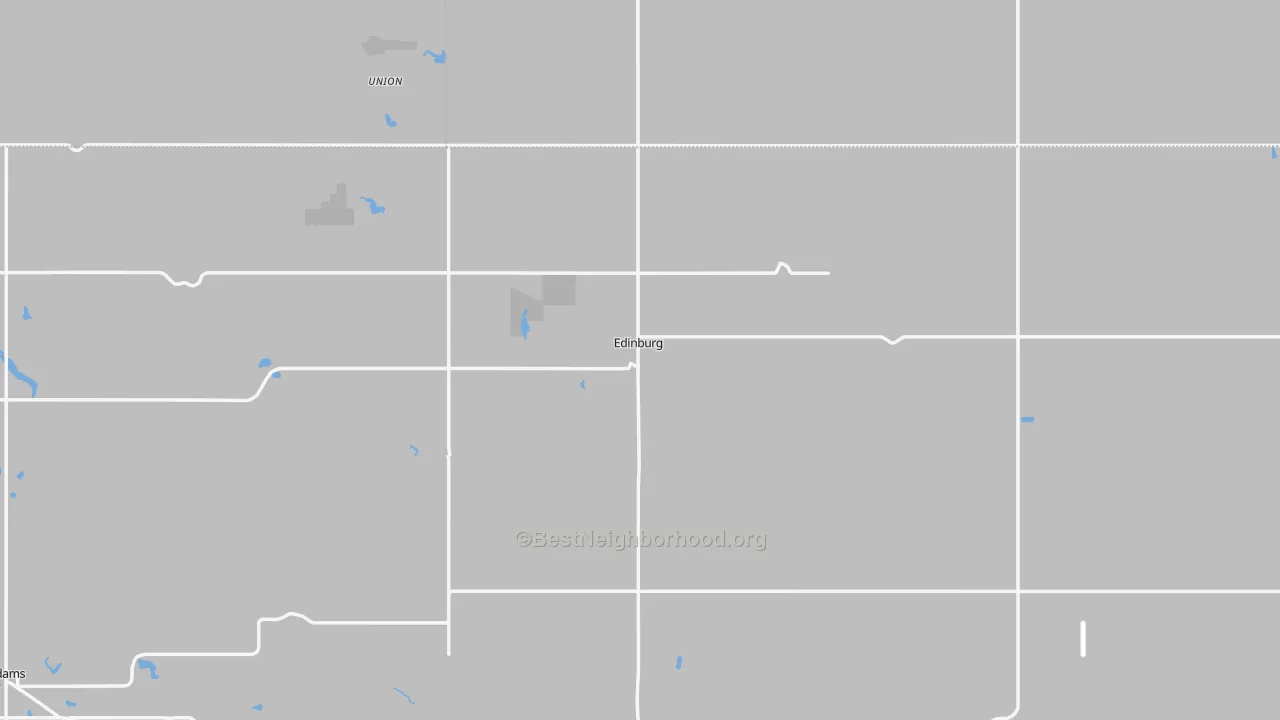 Transit Grade map of Edinburg, ND