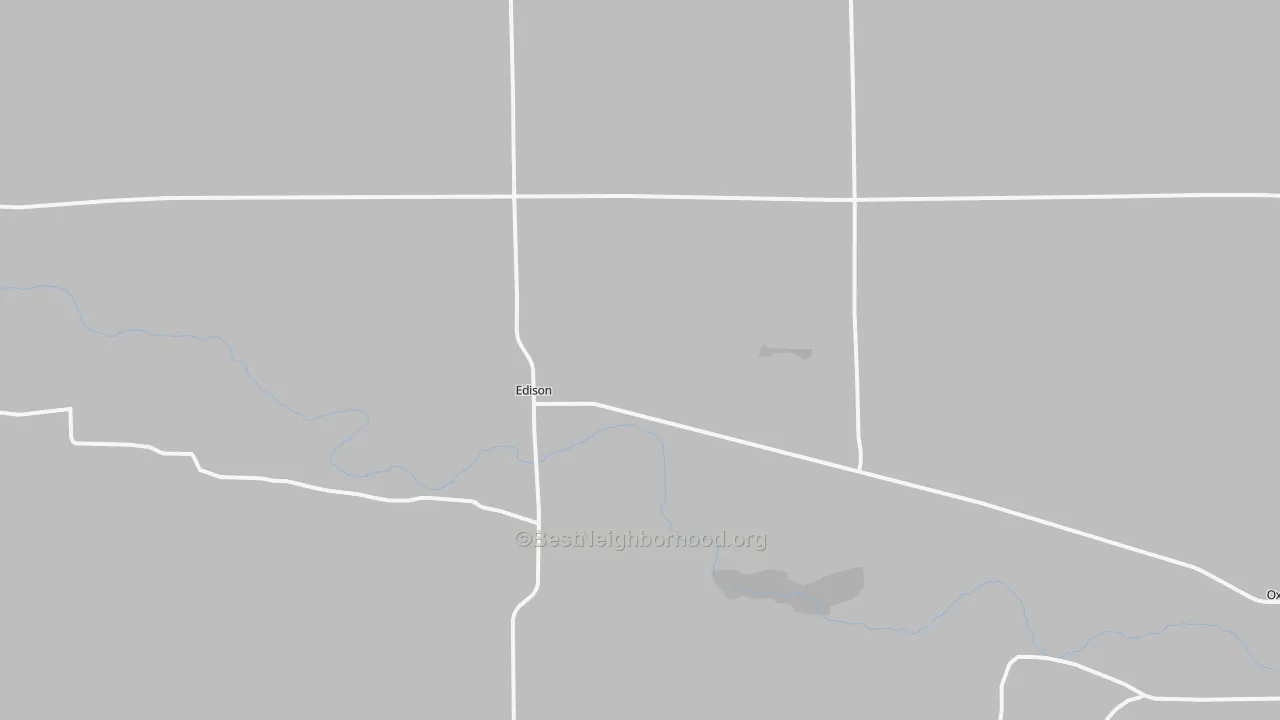 Transit Grade map of Edison, NE