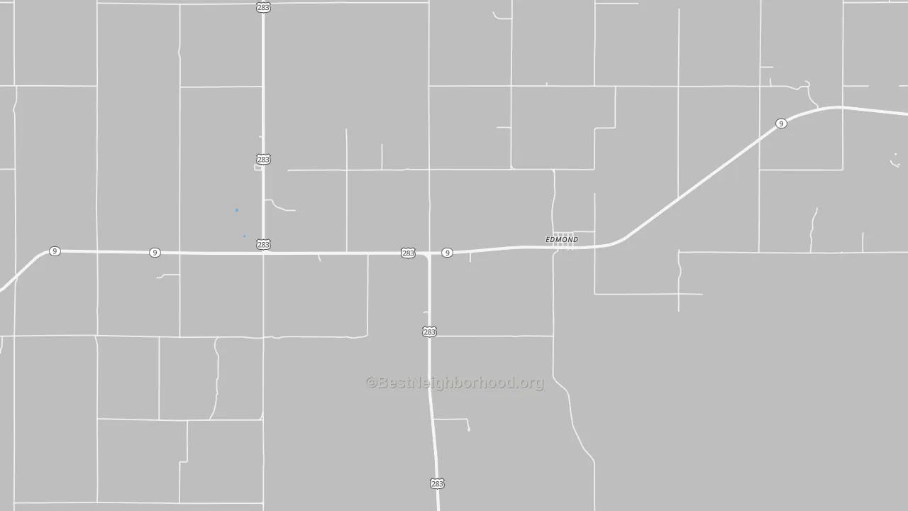 Transit Grade map of Edmond, KS