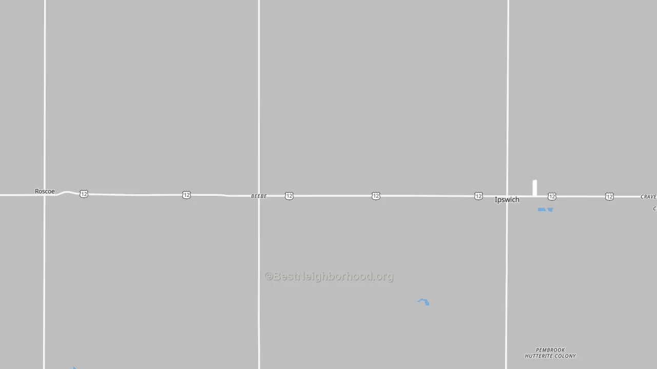 Transit Grade map of Edmunds County, SD