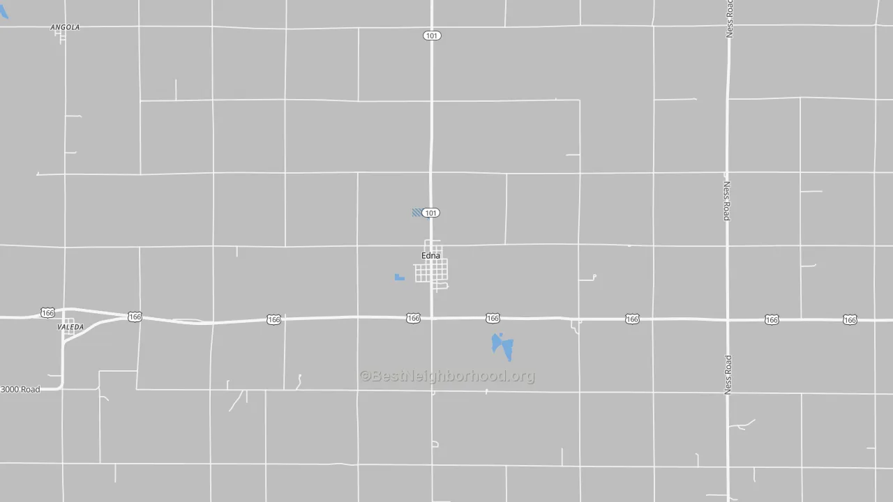 Transit Grade map of Edna, KS