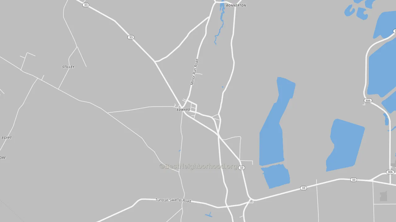 Transit Grade map of Edward, NC