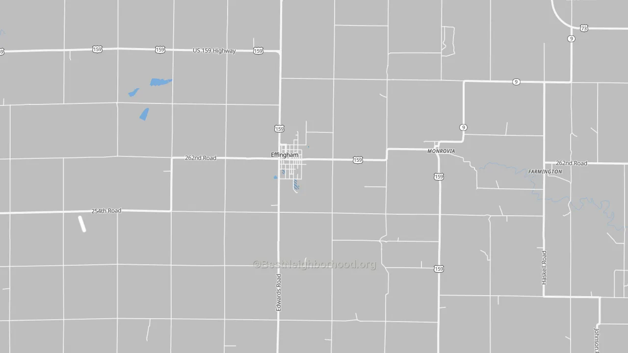 Transit Grade map of Effingham, KS