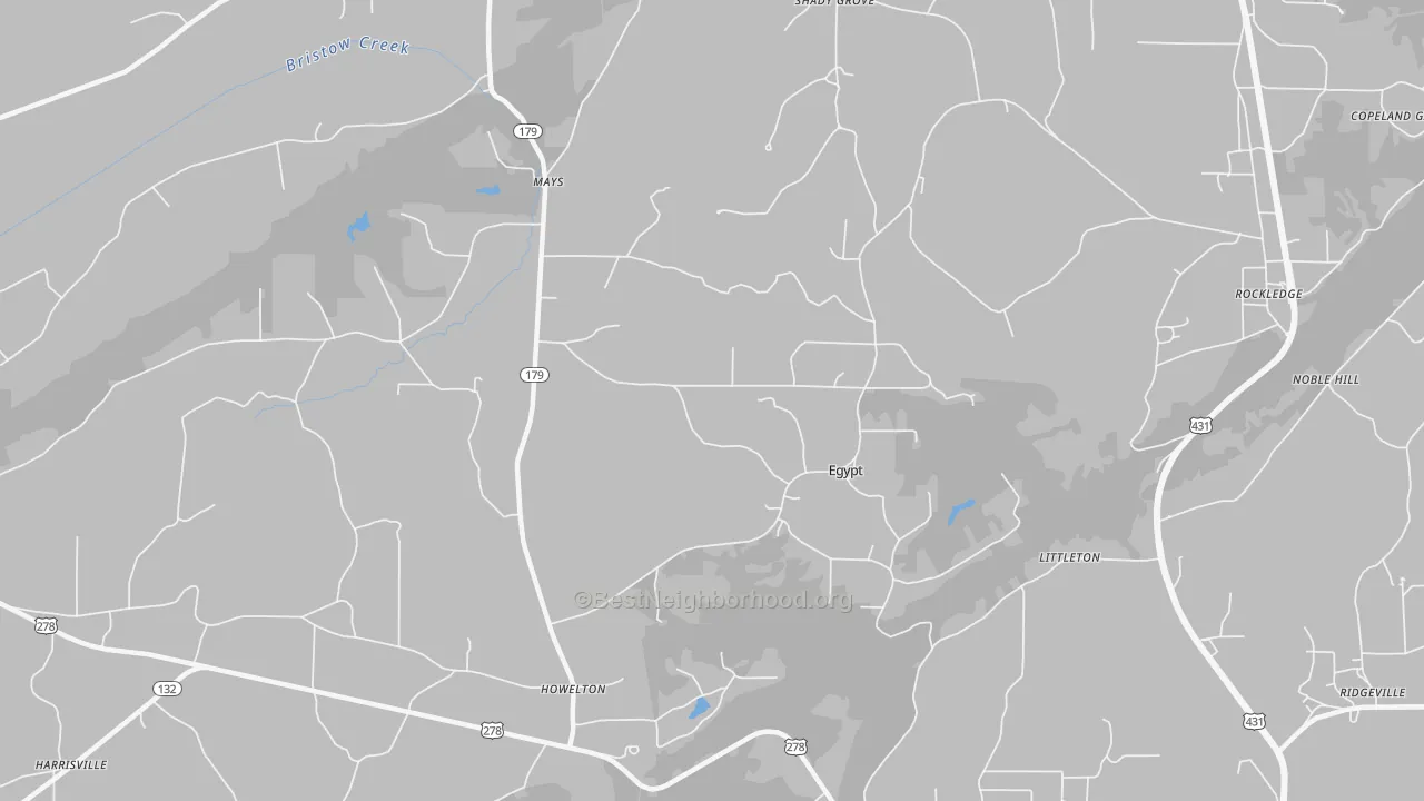 Transit Grade map of Egypt, AL