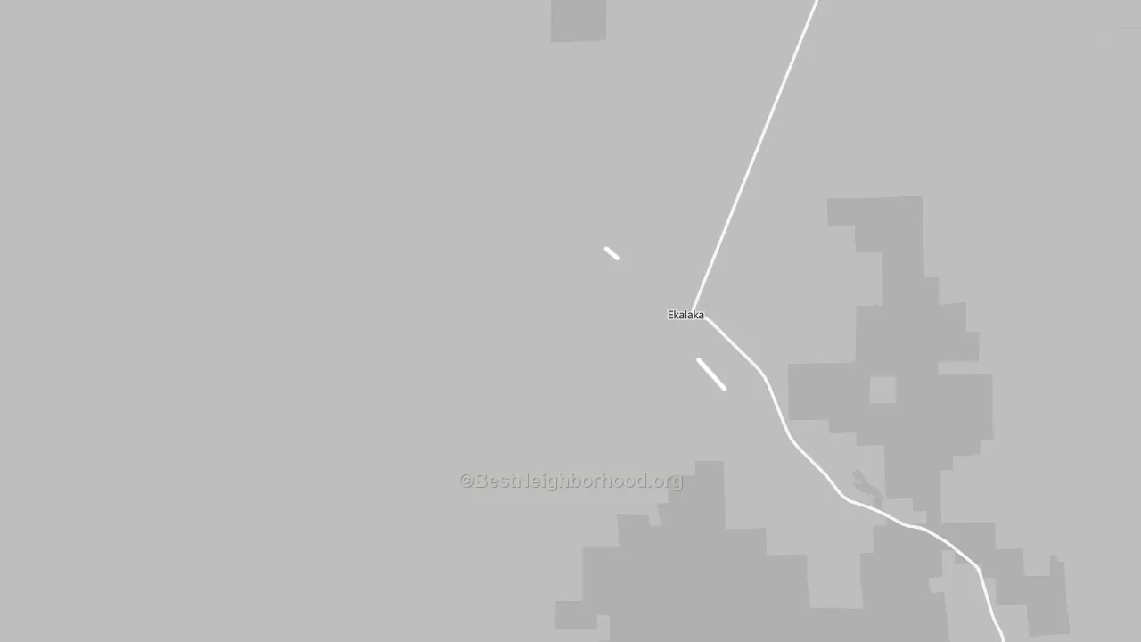 Transit Grade map of Ekalaka, MT
