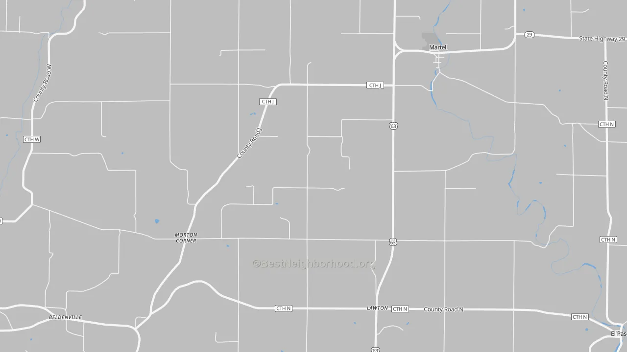 Transit Grade map of El Paso, WI
