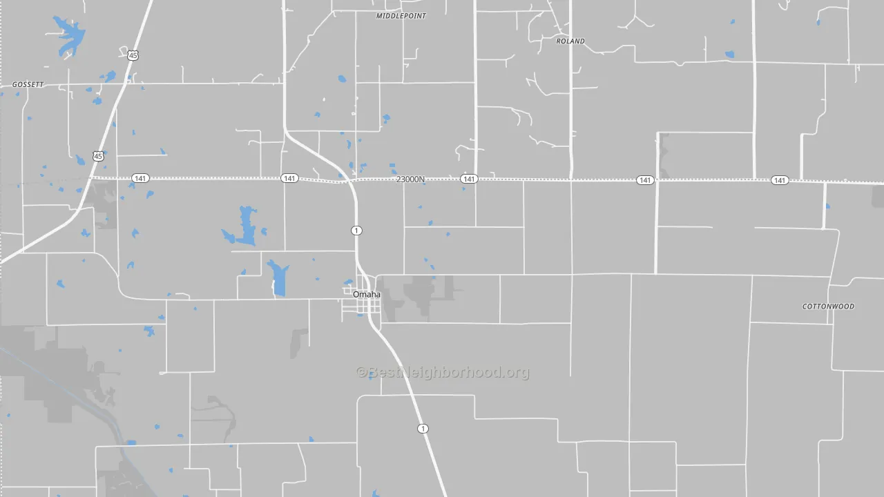 Transit Grade map of Elba, IL
