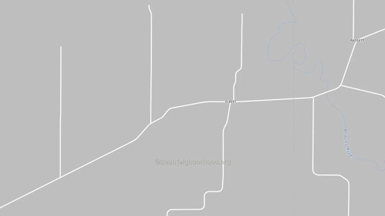 Transit Grade map of Elbert, TX