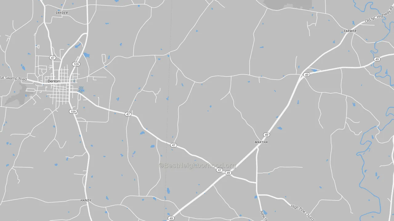 Transit Grade map of Eldorado, NC