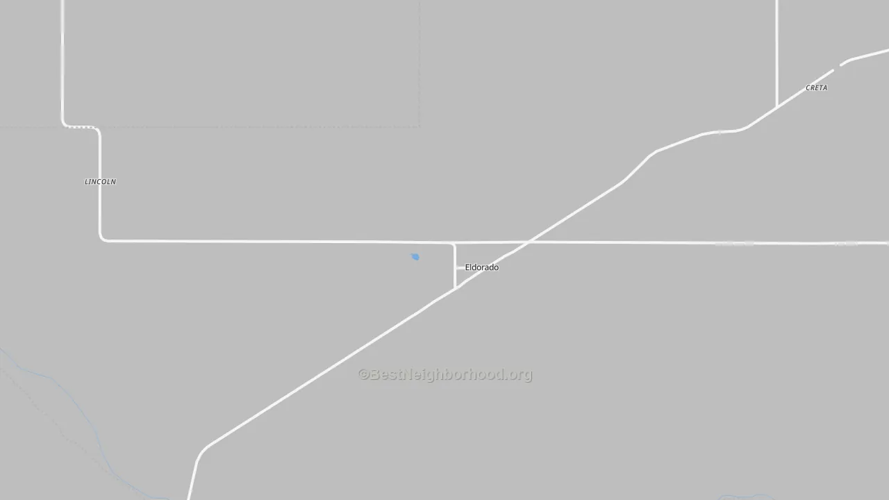 Transit Grade map of Eldorado, OK